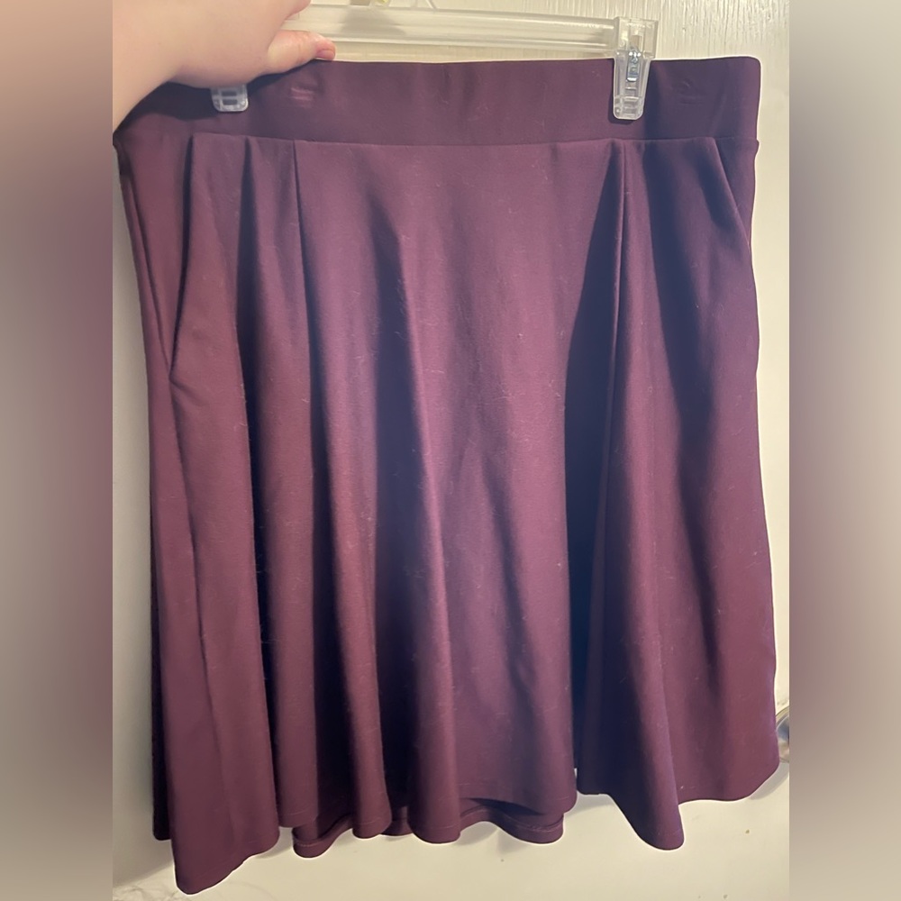 Torrid maroon shirt with pockets size 1